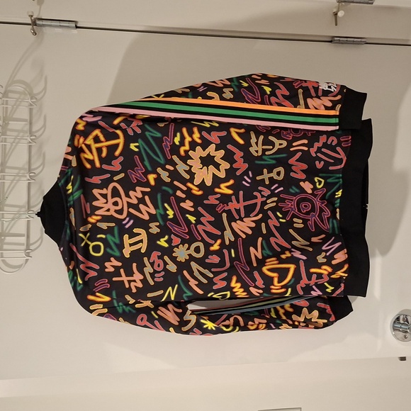 Adidas x Kris Andrew Small Black "Love Unites" Superstar Track Jacket (Size M) - Picture 5 of 11